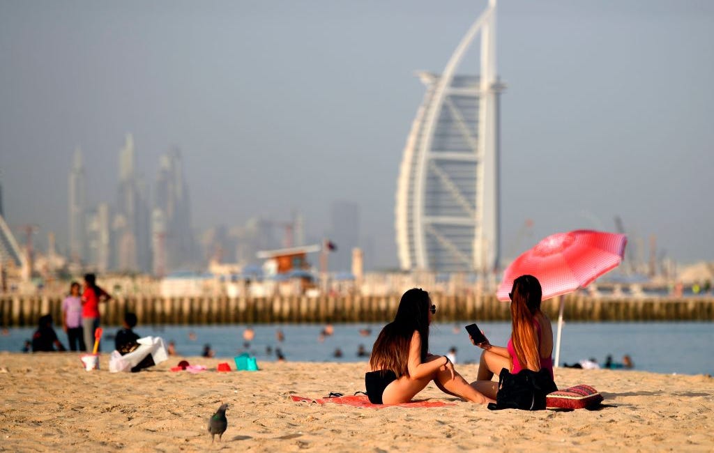Missiles Fall Nearby, but Dubai’s Expats Don’t Want to Leave