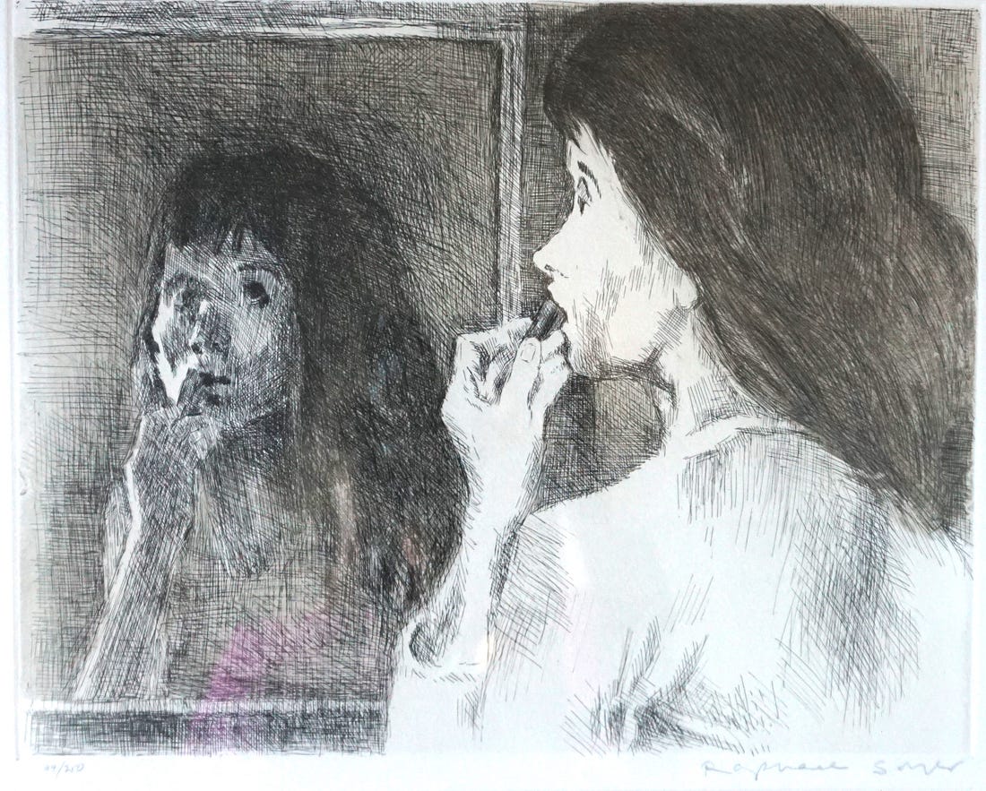 'Lipstick,' by Raphael Soyer 'Lipstick,' by Raphael Soyer