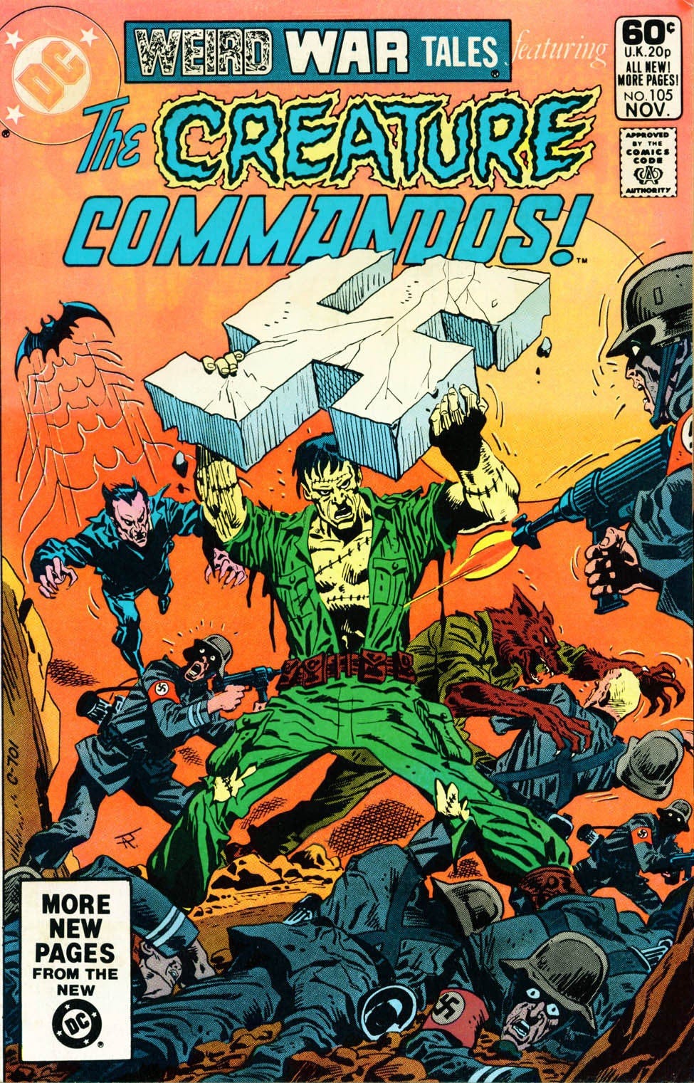 I Don't Know Anything About DC's Creature Commandos But These Covers Are  Sick