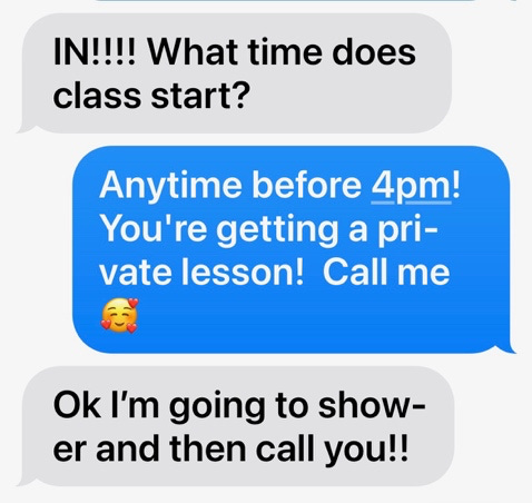 A text message on a cell phone

AI-generated content may be incorrect.