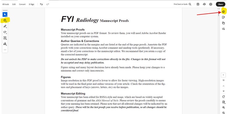 View Comments In Pdf Using the Comments Pane in Adobe Acrobat