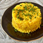 79. Mediterranean inspired Turmeric rice