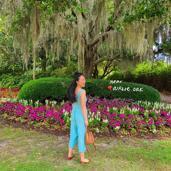 Airlie Gardens Wilmington NC scenes