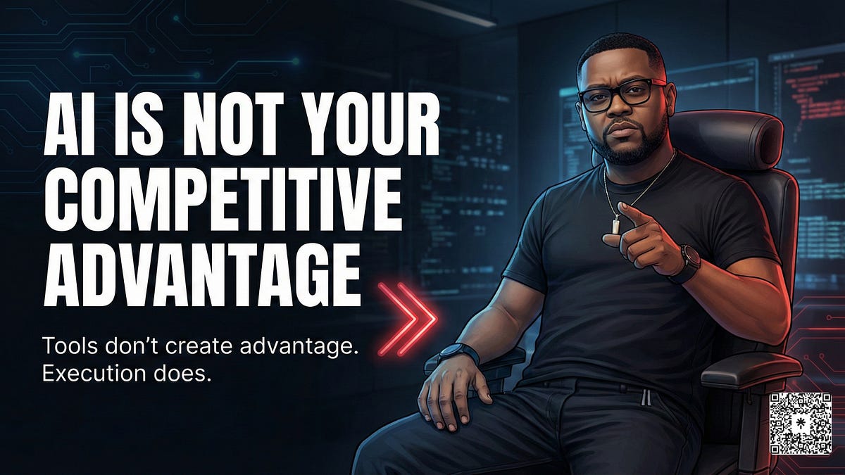 AI Is Not Your Competitive Advantage