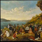 AUSTRALIA DAY: When lightning set a lady's head on fire, and Aborigines threw spears at each other in Pitt St, Sydney. Wild tales from the colony