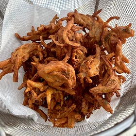 Onion pakoras