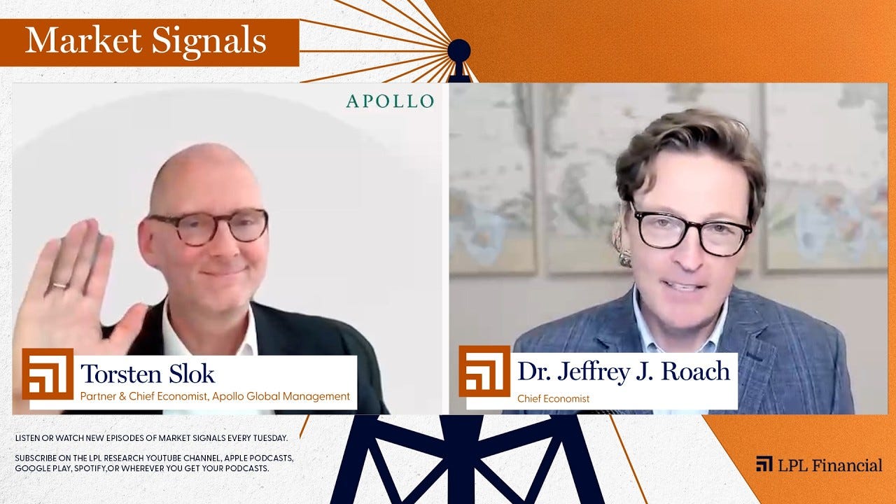 Apollo's chief economist: the global savings glut has become a savings shortage Apollo's chief economist: the global savings glut has become a savings shortage
