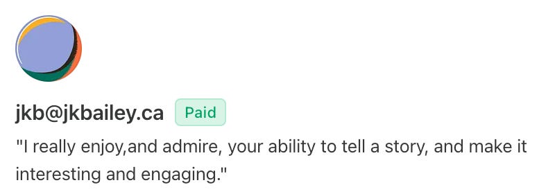 What readers say: What readers say: