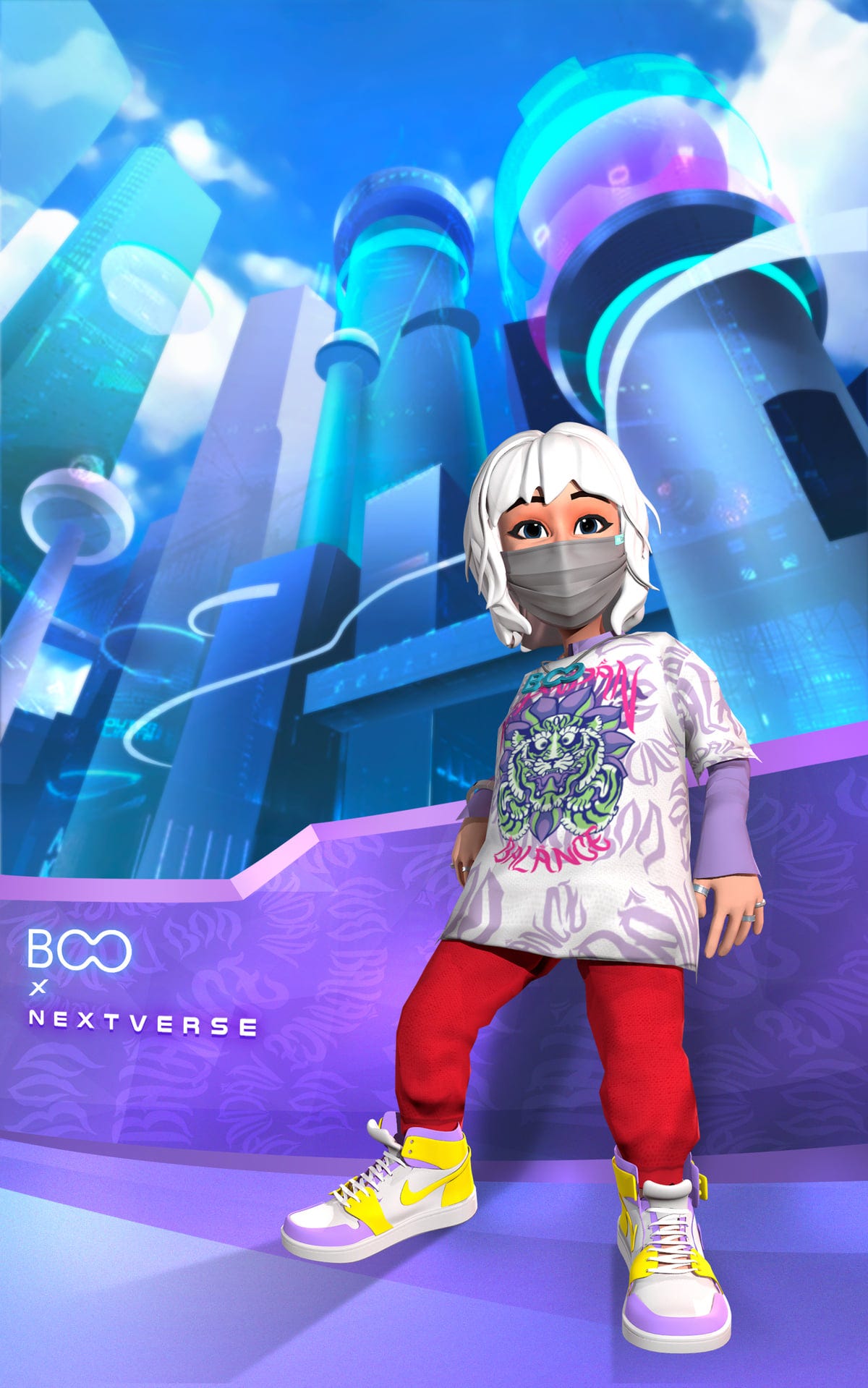 May be an image of 1 person and text that says 'BCO NEXTVERSE'