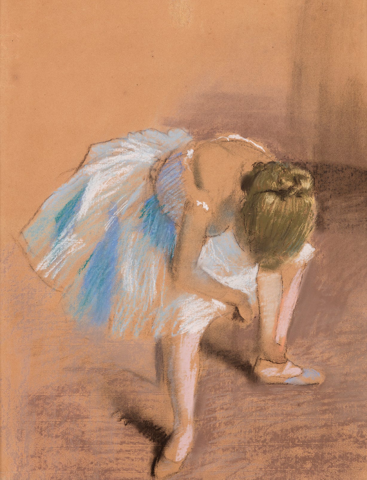 dancer Dancer Adjusting Her Slipper, Edgar Degas