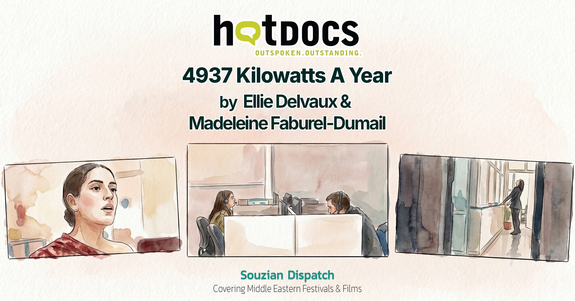 A short documentary by Ellie Delvaux and Madeleine Faburel-Dumail, 4937 Kilowatts A Year
