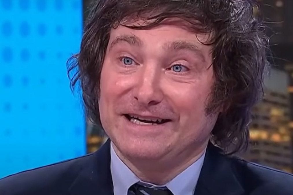 Javier Milei realiza una campaña insólita y regala u$s220 para sus ... Javier Milei realiza una campaña insólita y regala u$s220 para sus ...