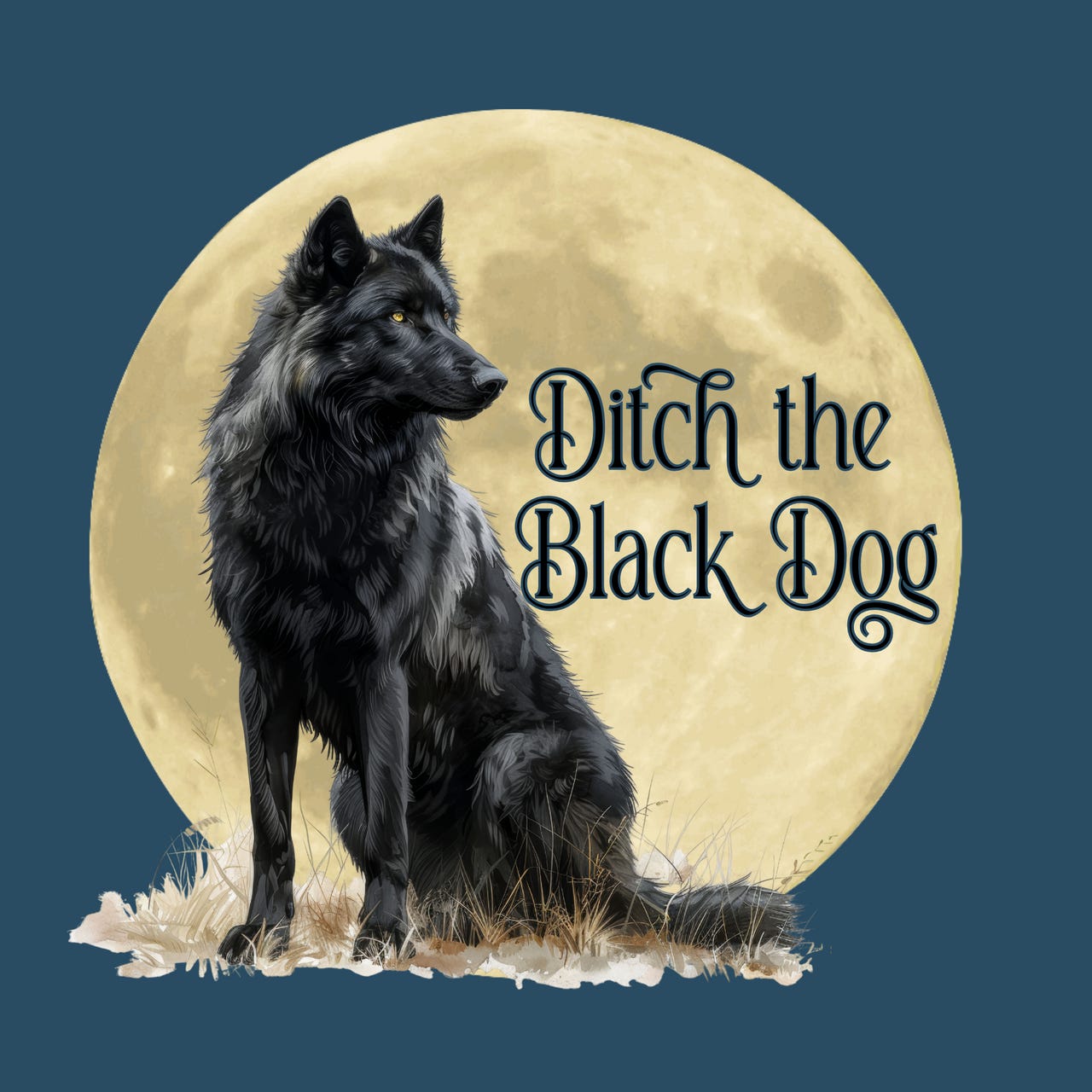 Ditch the Black Dog of Depression \ud83d\udc3a
