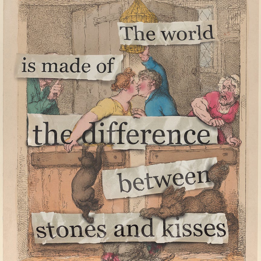 stones and kisses
