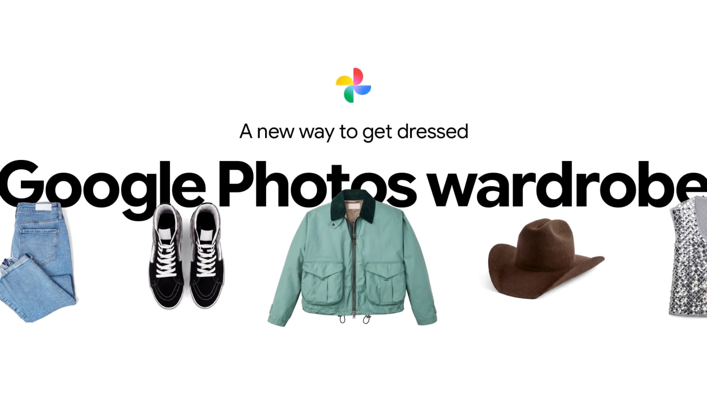 Google Photos digital wardrobe