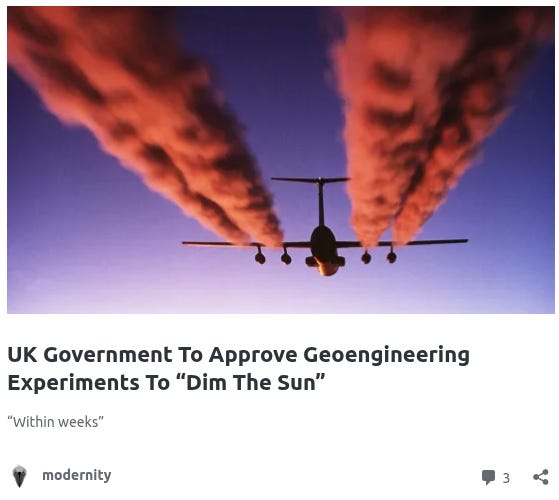 Scientists Dump 143,000 Pounds of CHEMICALS Into Ocean in Geoengineering Experiment