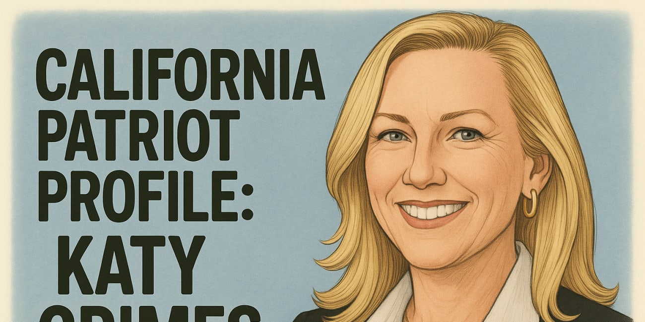 California Patriot Profile: Katy Grimes, Editor-in-Chief of the California Globe 