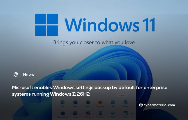 Microsoft Activates Default Windows Settings Backup Microsoft Activates Default Windows Settings Backup