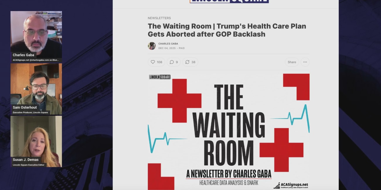Will Congress Do ANYTHING on Health Care? | The Weekly Assignment with Susan Demas, Sam Osterhout, & Charles Gaba