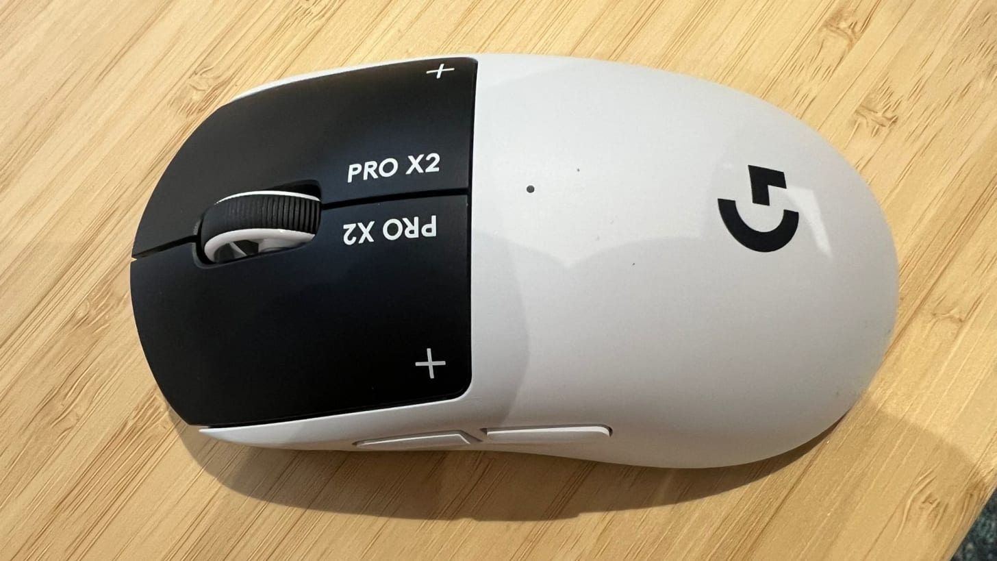 Logitech G Pro X2 Superstrike top view