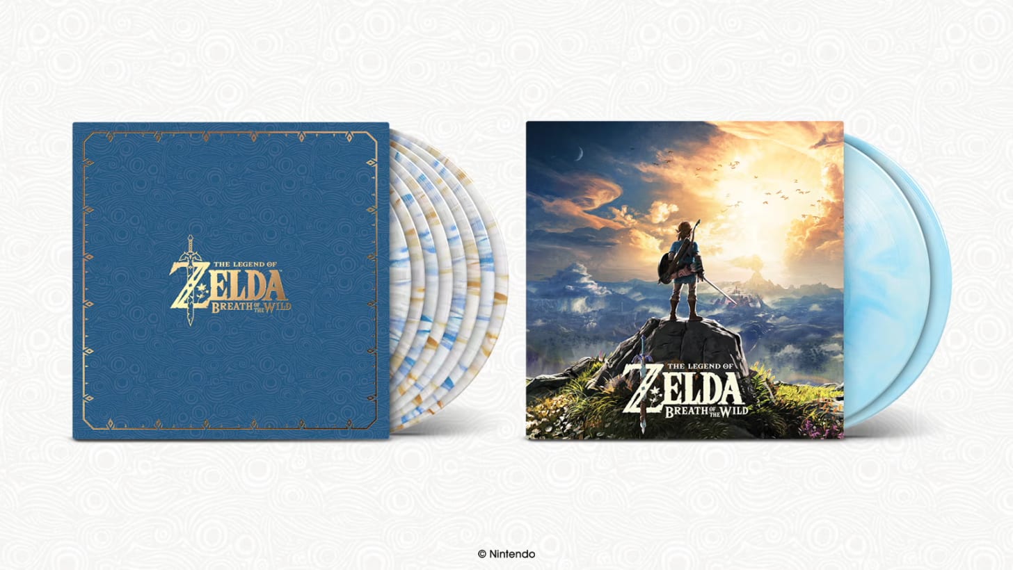  Breath of the Wild vinyl soundtrack collection