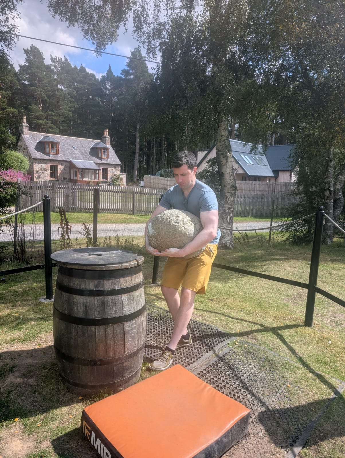 I Lifted the Original Atlas Stone