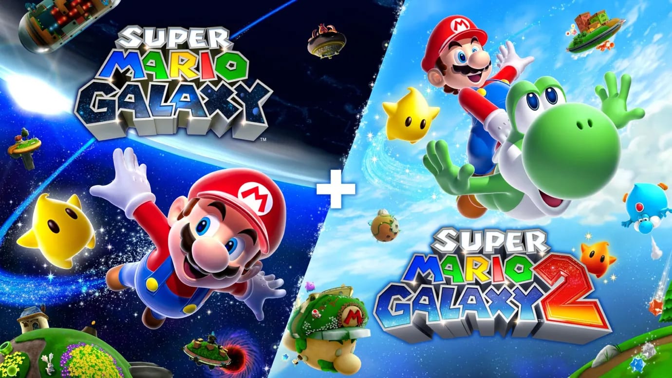 Super Mario Galaxy + Super Mario Galaxy 2 Super Mario Galaxy + Super Mario Galaxy 2