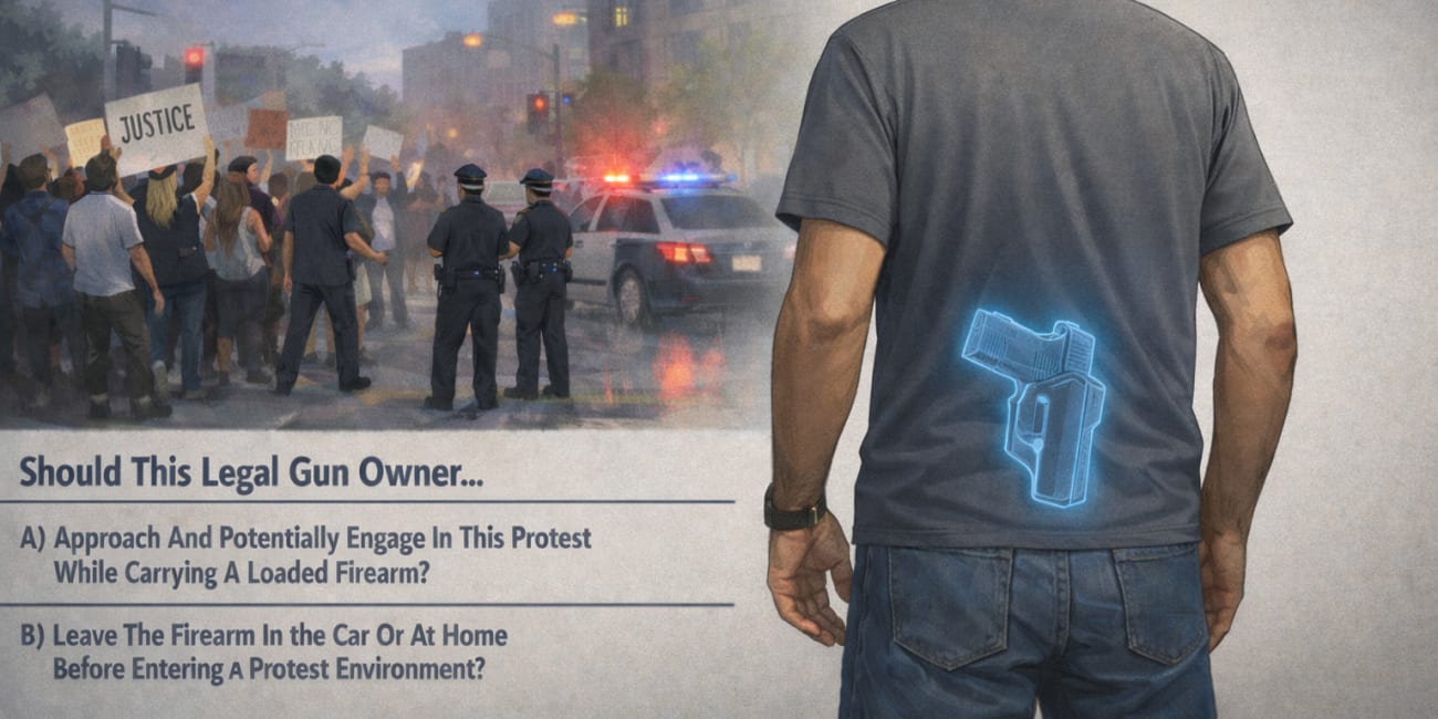 Analysis: In The Border Patrol/Pretti Fatal Shooting, Pretti Was Not Being Responsible With His Legal Firearm