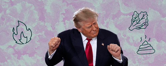 A gif of Donald Trump dancing.