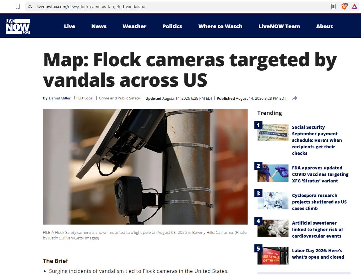 FLOCK x 11 | The Flock Diversion Psyop + The Real Surveillance System