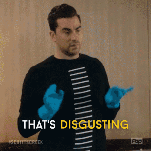 Grossed Out GIF - Thats Disgusting Ew Gross - Discover & Share GIFs