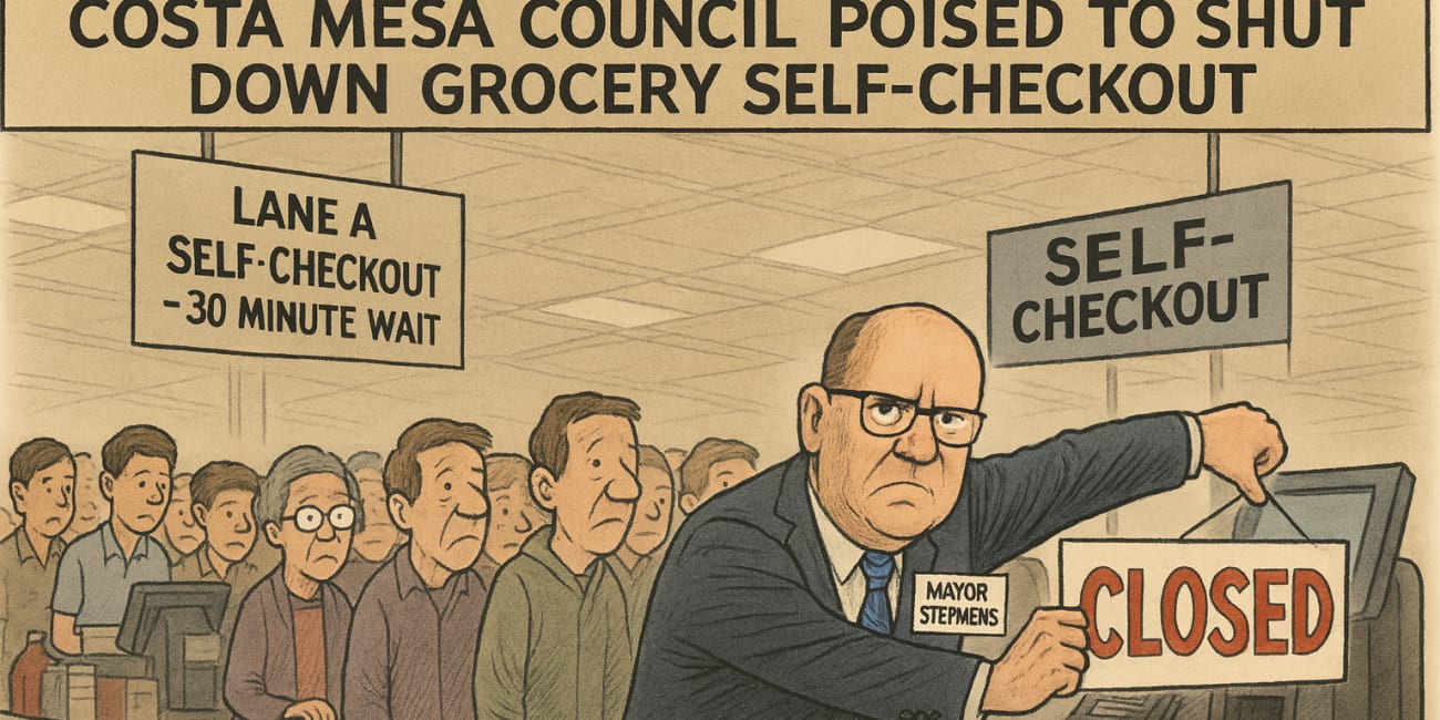 Your grocery store, your choice — or maybe not for long in Costa Mesa 