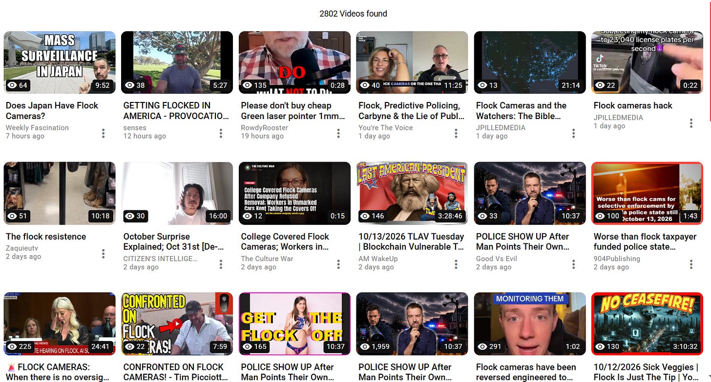 FLOCK x 11 | The Flock Diversion Psyop + The Real Surveillance System
