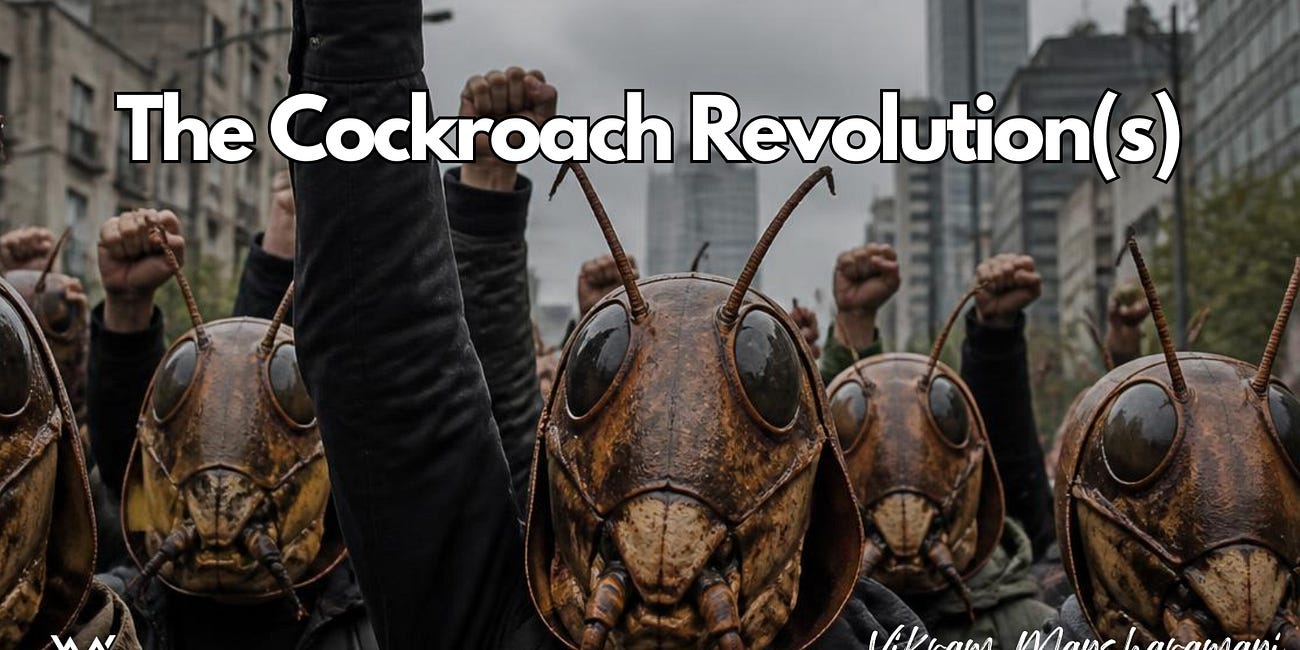 The Cockroach Revolution(s)