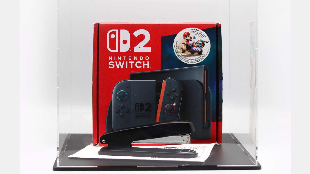 GameStop Switch 2 stapler auction GameStop Switch 2 stapler auction