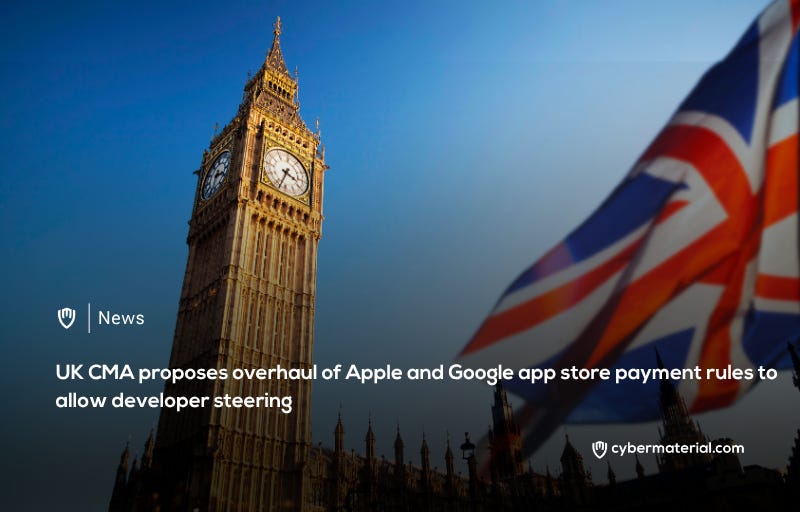 CMA Suggests Reforms for App Store Payment Systems