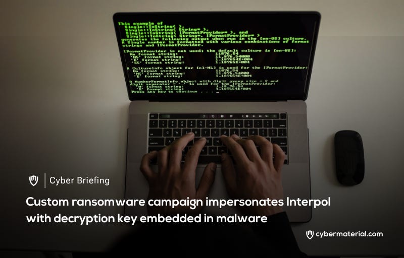 Interpol-Inspired Ransomware Attack Aims at SMBs