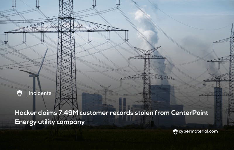 CenterPoint Energy Breach Exposes 7.49 Million Stolen Records