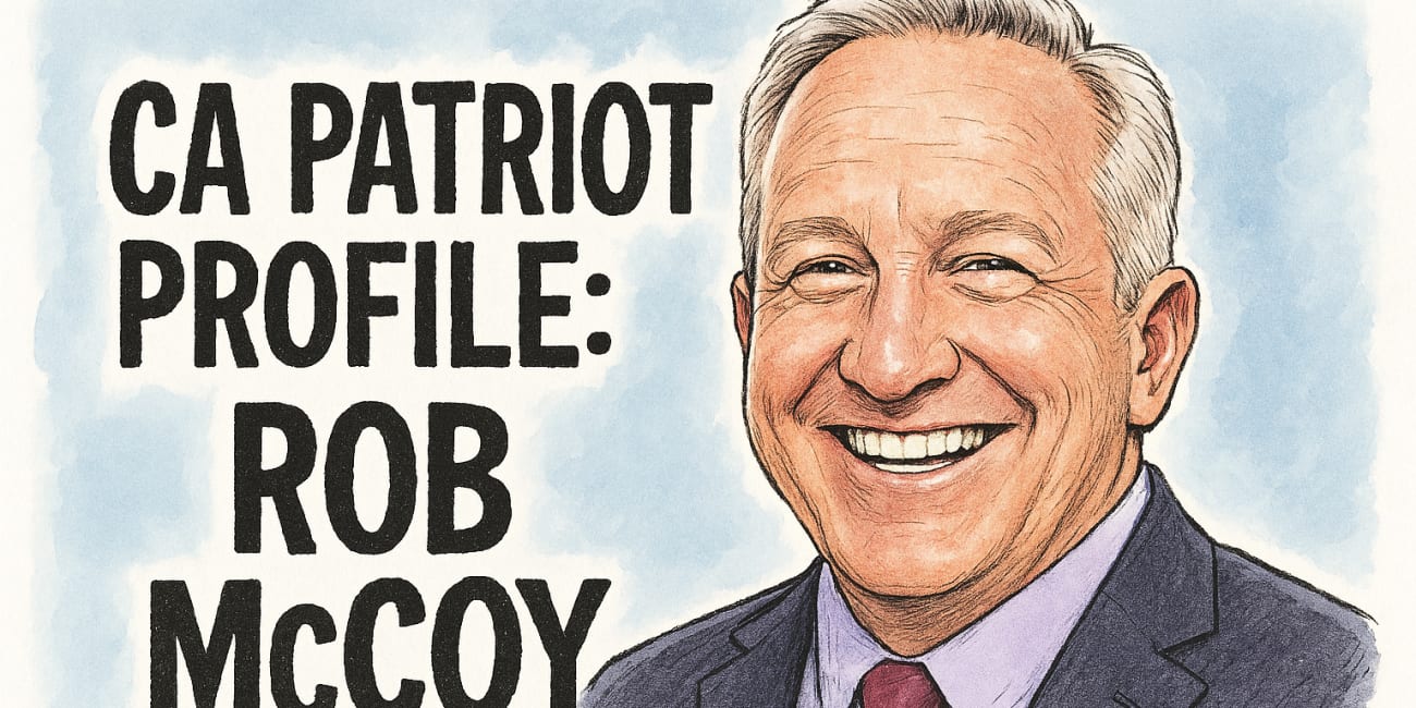 California Patriot Profile: Pastor Rob McCoy of Turning Point Faith