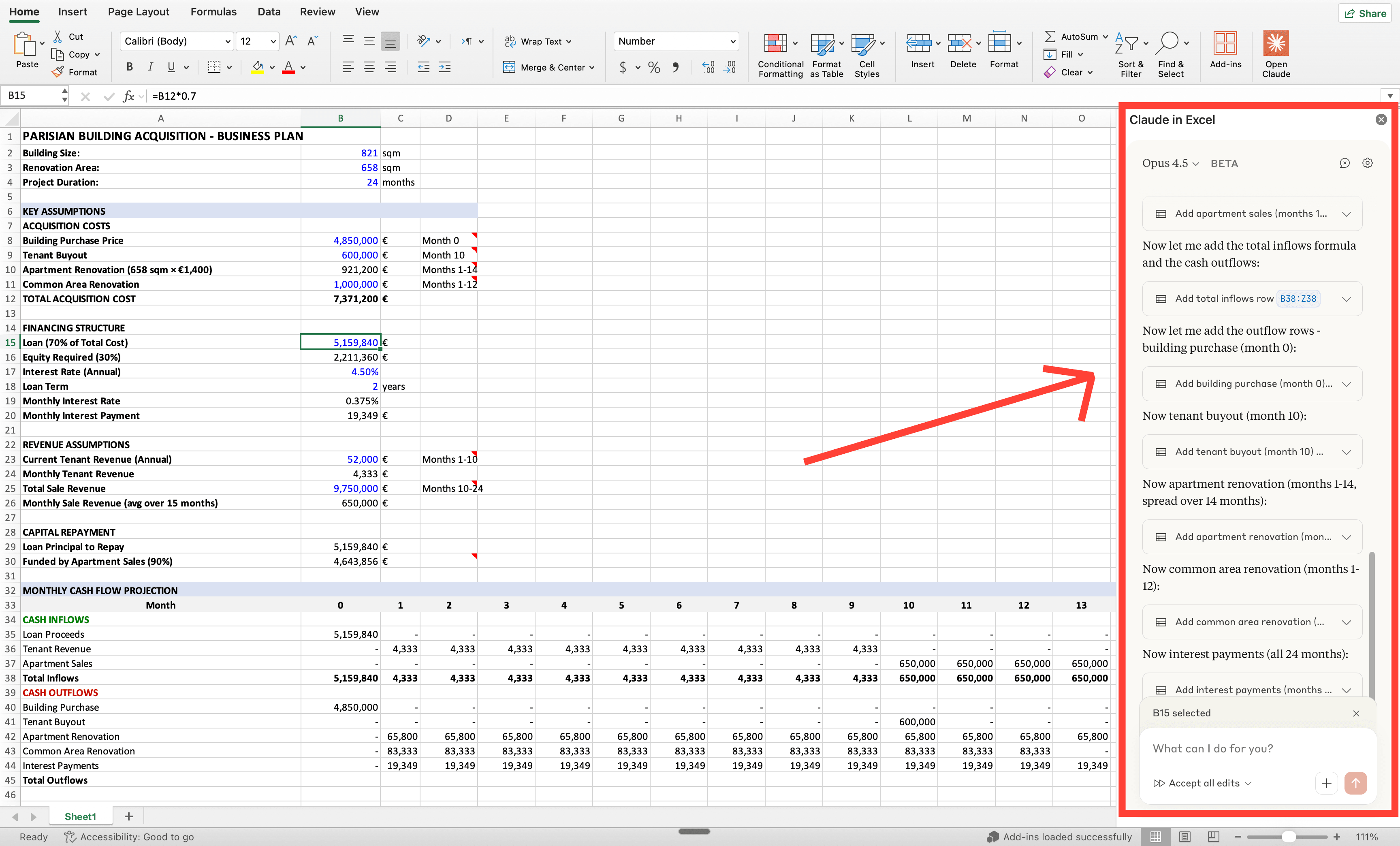 How to install Claude for Excel — add-in sidebar setup guide by Ruben Hassid