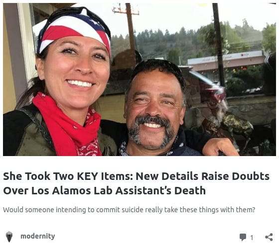 New Findings Cast Doubt on Los Alamos Worker Suicide Theory