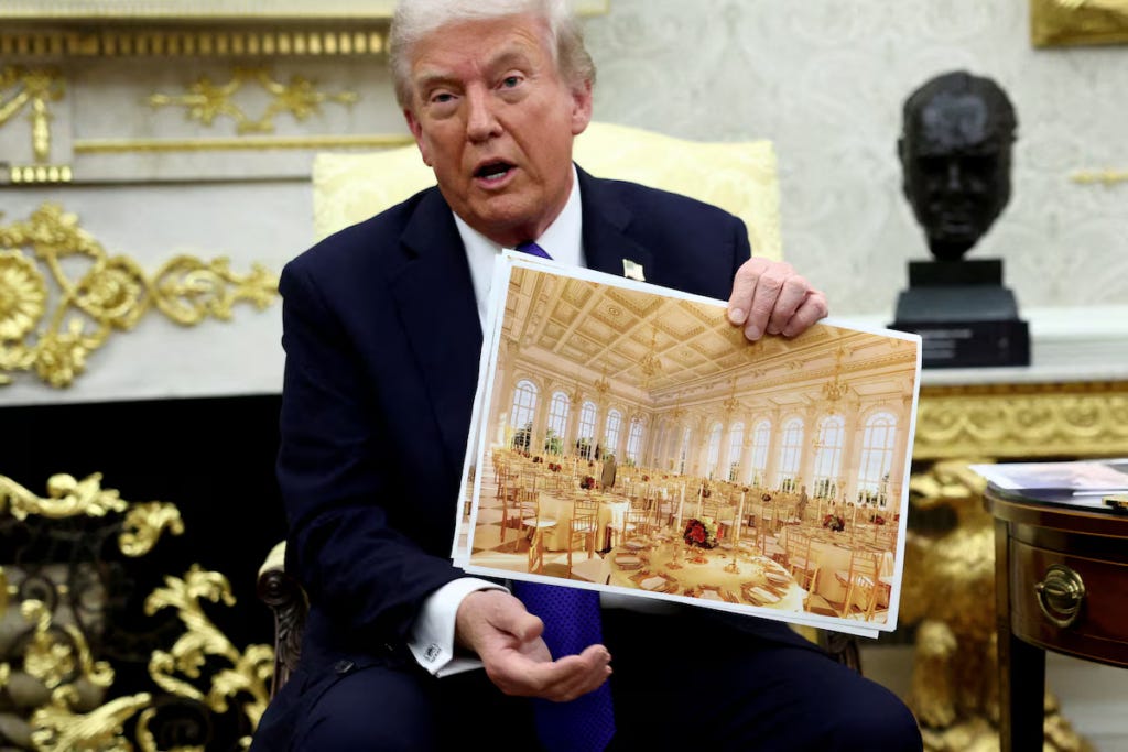 Trump’s Ballroom | The Capstone and the Buried Chambers of the Deep Digital State