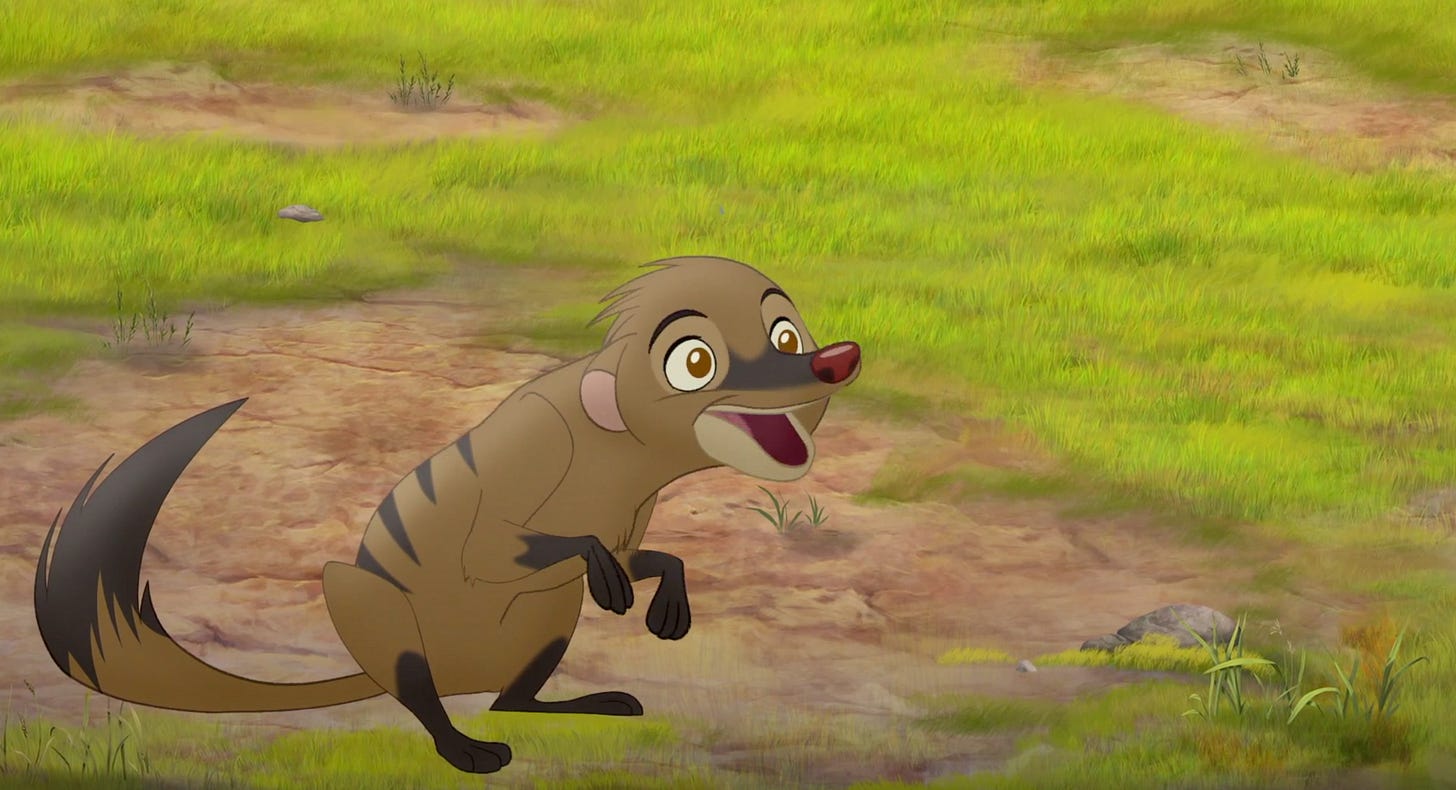 Male Mongoose/Appearances | The Lion Guard Wiki | Fandom