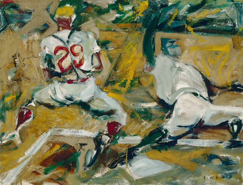 Elaine de Kooning's Olympics - by Luka Benegas