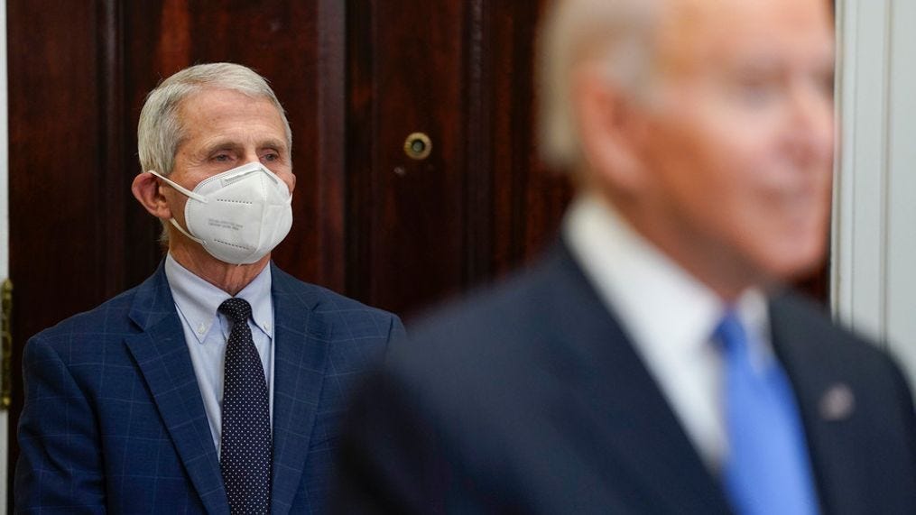 Biden and Fauci give different answers about possible lockdowns amid  omicron variant fears