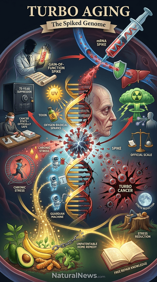 Turbo Aging Due To The mRNA Bio Weapon Injections