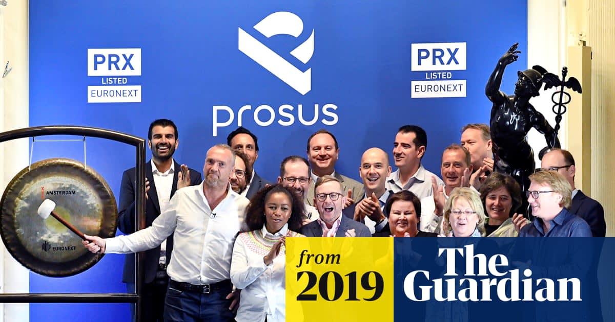 How Prosus became one of the world's most valuable companies | Food & drink industry | The Guardian