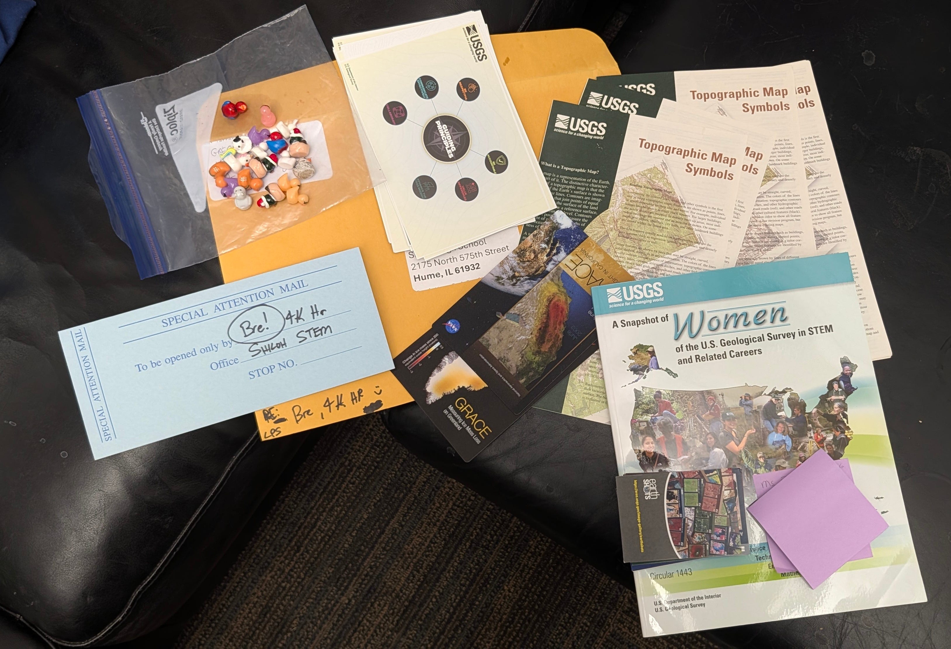EarthStuff - My @Letters to a Pre-Scientist About To Be Mailed - After Getting My One - 