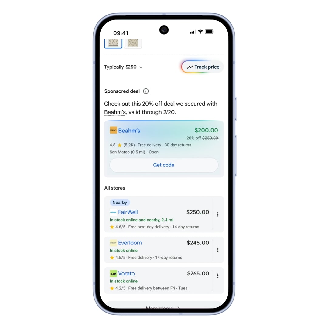 Google tests Direct Offers to show exclusive deals in AI Mode