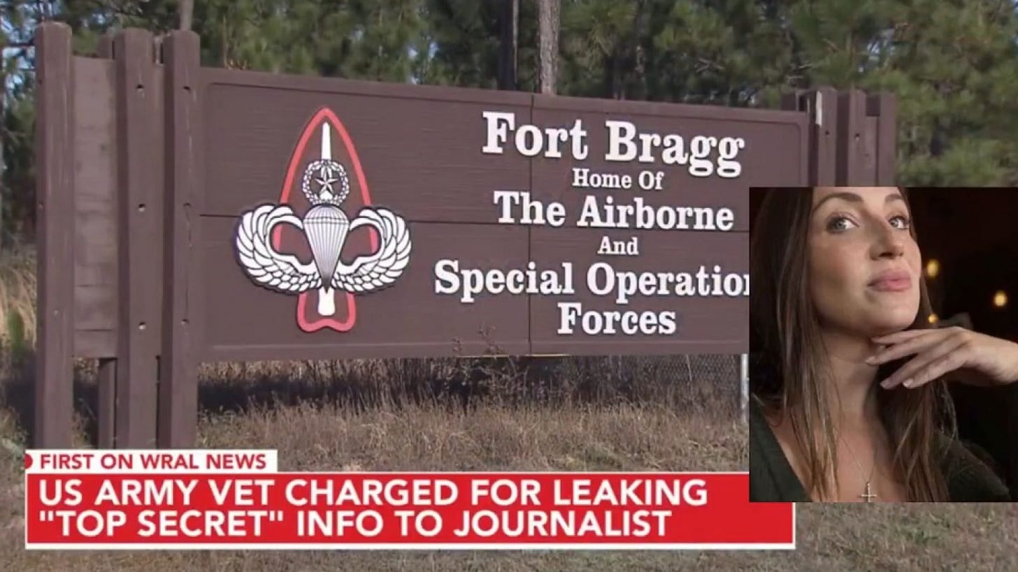 FBI Arrests Former Army Special Ops Employee for Leaking Classified Information to Media